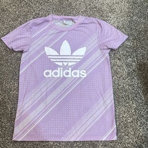 Purple adidas T-shirt